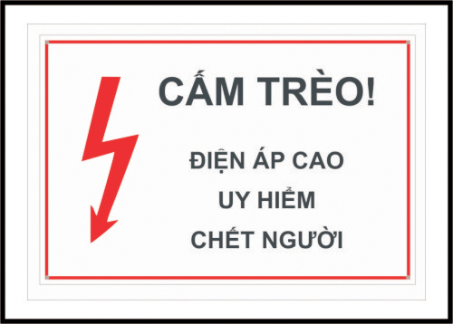 Biển Báo Ngành Điện