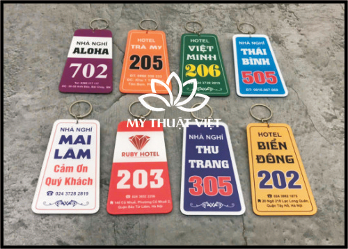 Móc Khóa Nhà Nghỉ Khách Sạn