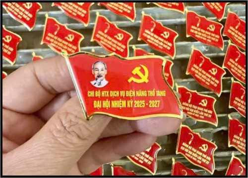 Huy Hiệu Cờ Đảng
