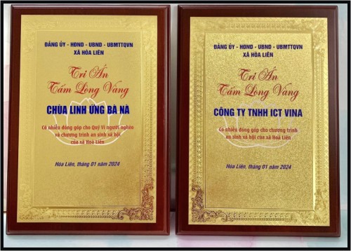 Bảng Vinh Danh Tráng Kim
